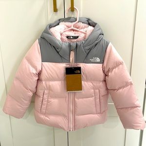 The north face toddler Moondoggy jacket 4T pink